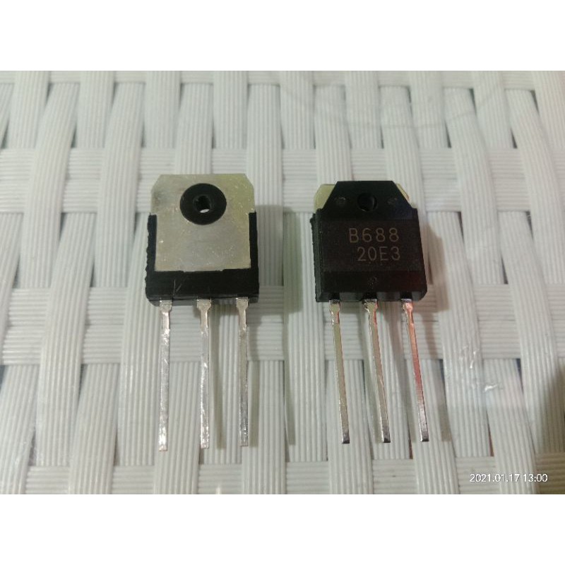 Transistor 2SB688 SB688 B688 Original Transistor Daya 8A 120V 80W