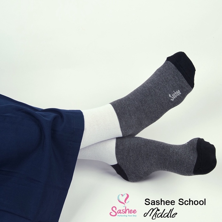 Kaos Kaki Anak Sekolah SD, SMP, SMA, MI, MTs, dan MA by Sashee School