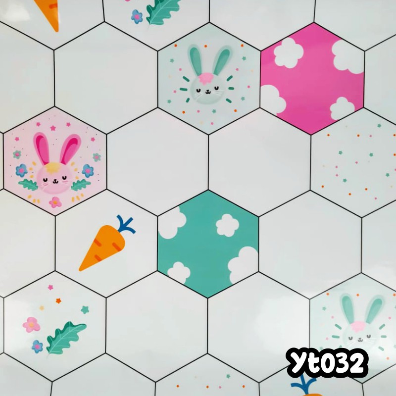 Wallpaper Dapur Anti Minyak Dan Panas Ukuran 60Cm X 1M Stiker Dapur Polos Murah