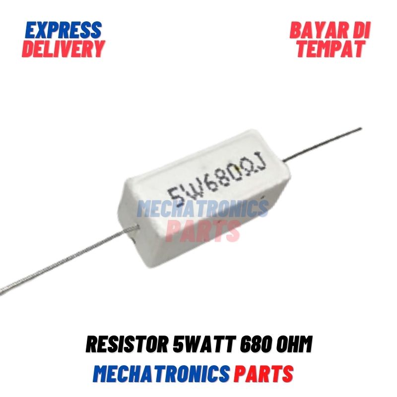 [PAS-9352] RESISTOR 5WATT 680OHM