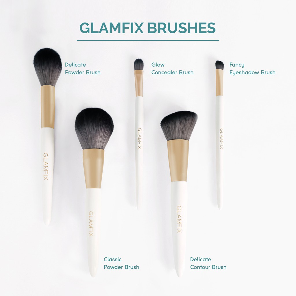 GLAMFIX Delicate | Classic Brush Series Kuas Makeup