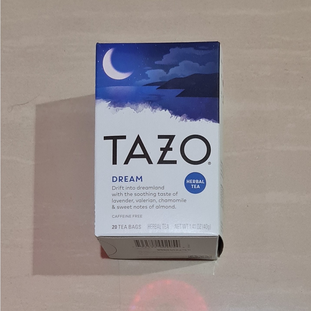 Tazo Herbal Tea Dream Chamomile Aromatic Lavender 20 x 2 Gram