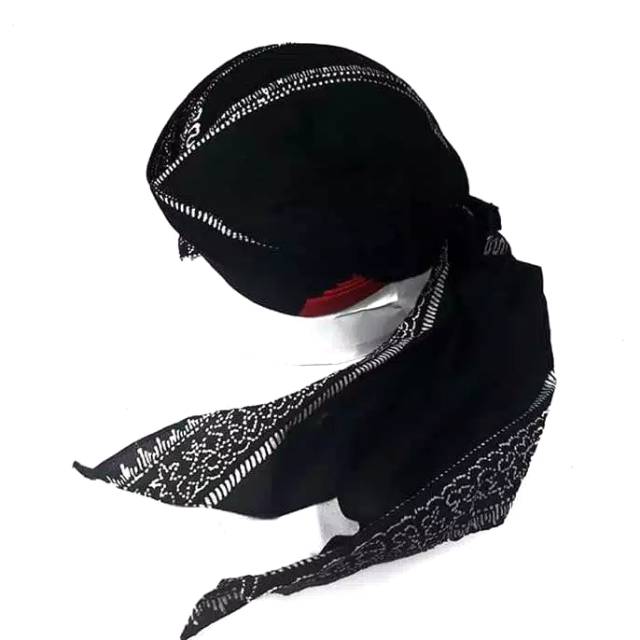 Blangkon Lipat Jogja Sliwir Motif Wulung / Rintik