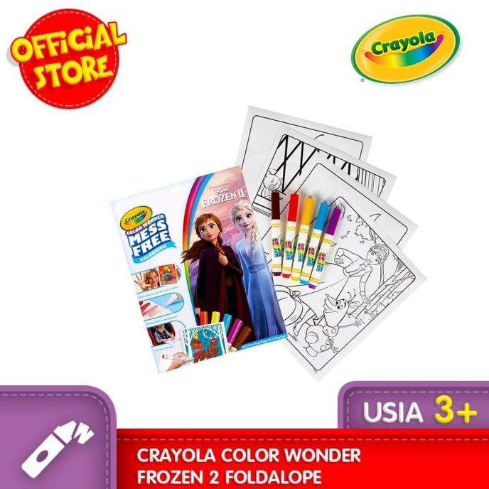 

CRAYOLA Color Wonder FROZEN 2 Foldalope ---READY---