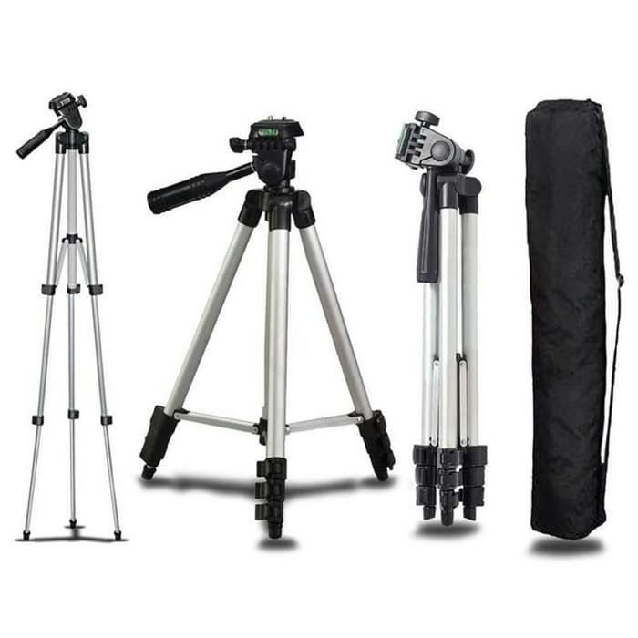 TRIPOD HP Kamera 3110 3120 - Bonus Premium Sarung dan Holder Universal