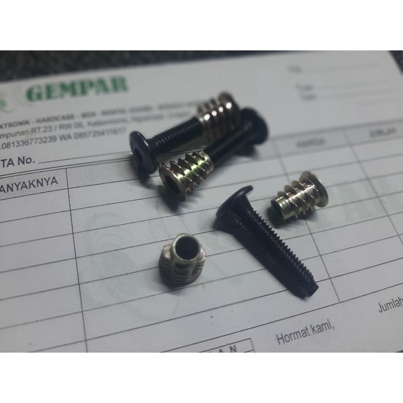 Baut box m6 + mur nanas