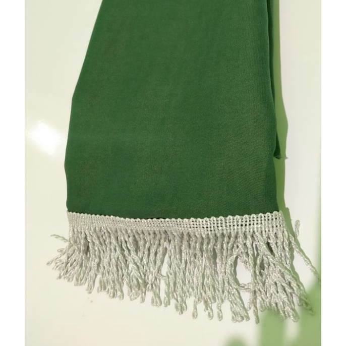 Sampur Tari Panjang 3Meter (Lebar 50-60cm)-Hijau Tua