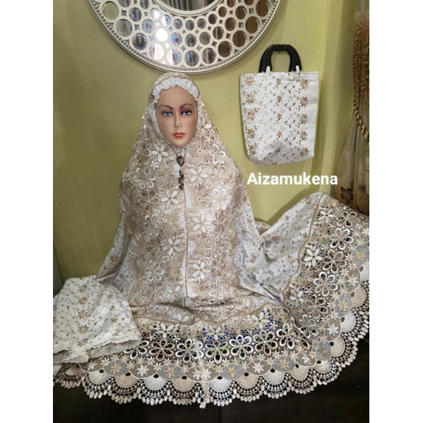 Mukena silvana full swarovski (COD)