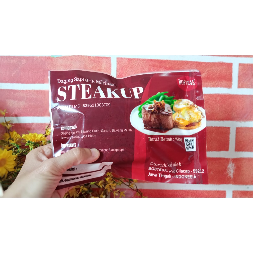 

STEAKUP / STEAK FROZEN / RAW MARINATED STEAK