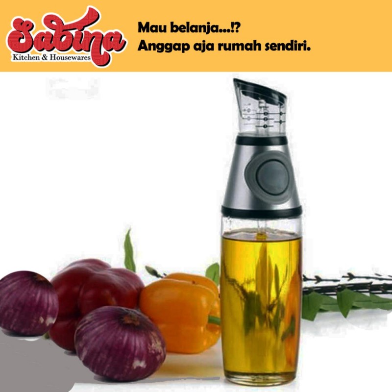 Botol Minyak Olive Oil Multifungsi Leeseph Dispenser Pompa Takaran