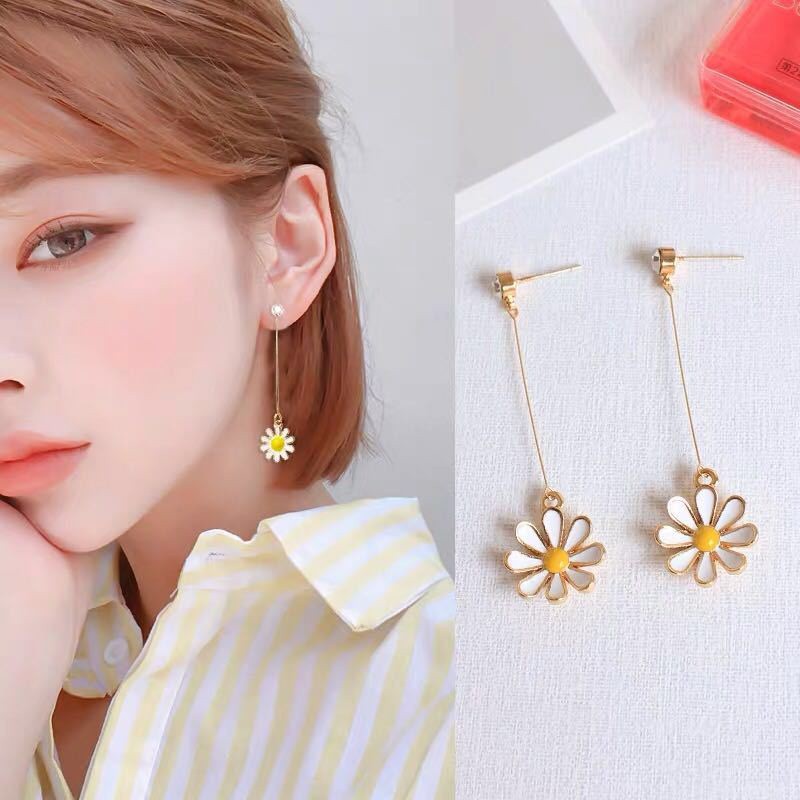 [ACKER] Anting Bunga Daisy Untuk Wanita