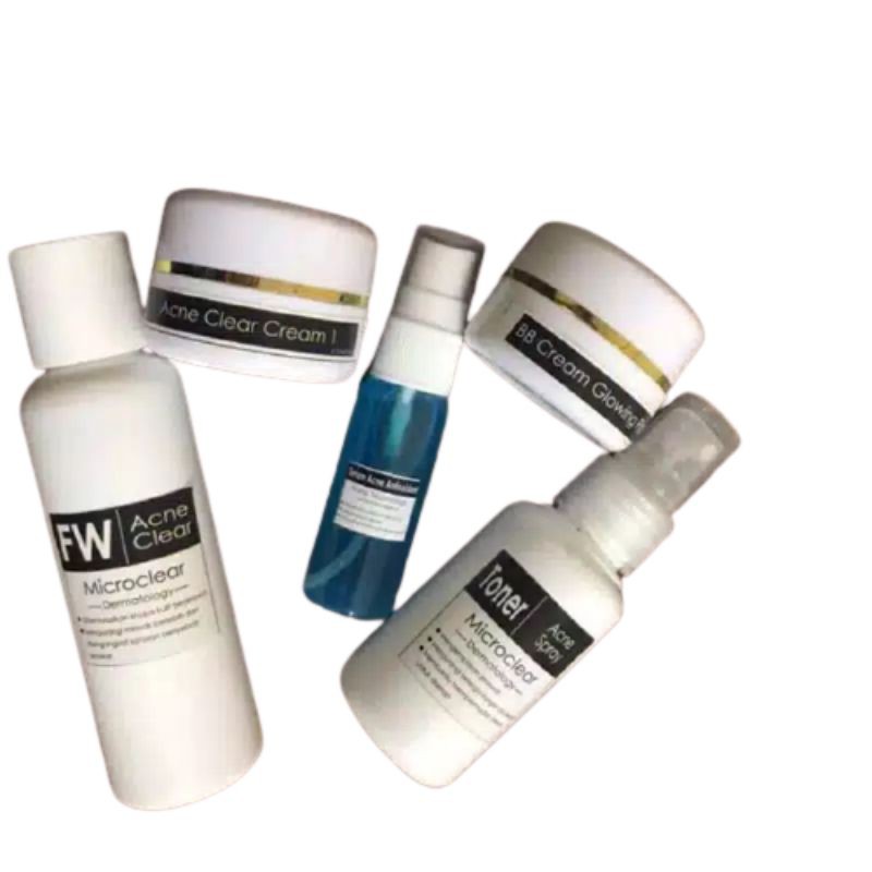 Byout by Nisa PAKET ANCE CLEAR CREAM wajah jerawat parah beradang bopeng