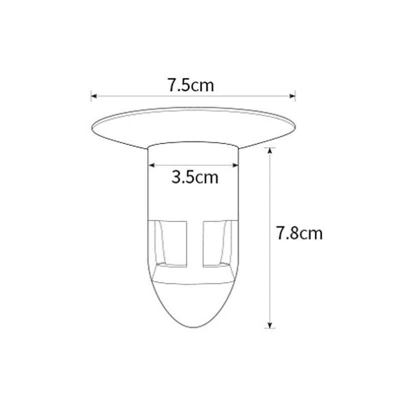 TD-DA1 OLOEY Penutup Penyumbat Lubang WC Toilet Floor Cover Plug - CQ23