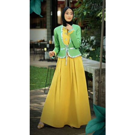 Simply Look SL-0421003 Gamis By Tuneeca Diskon Sale Promo One Fine Day