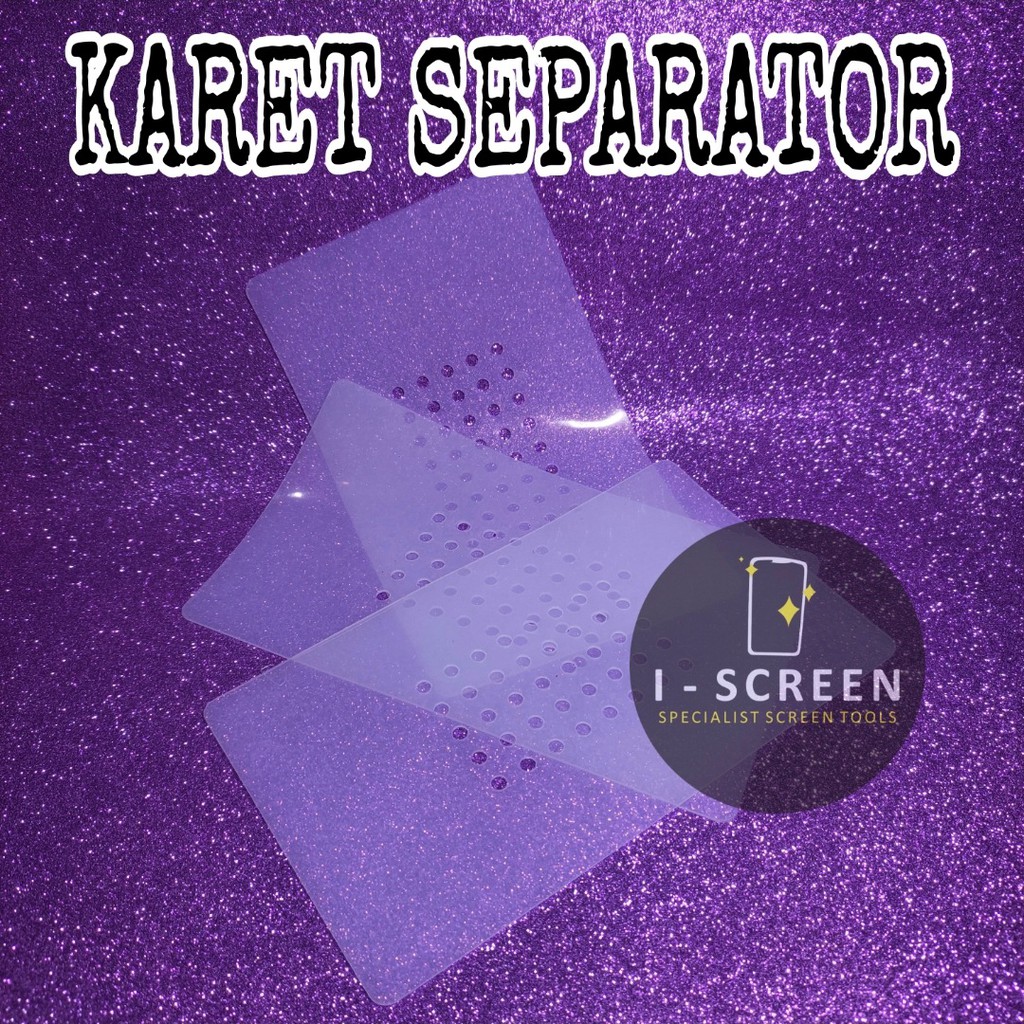 

KARET SEPARATOR