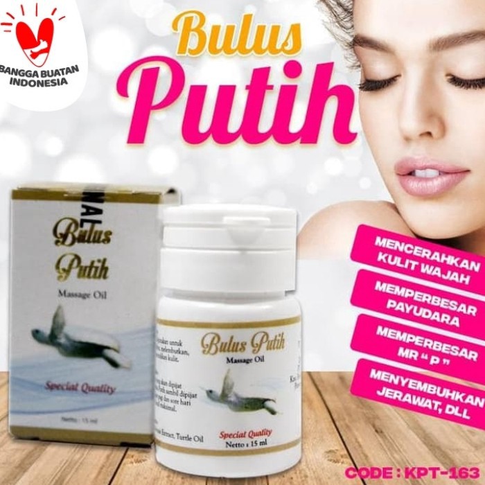 [ORI] 15ML Minyak Bulus Putih Solusi Masalah Kulit Mengencangkan dan Membesarkan Payudara BPOM