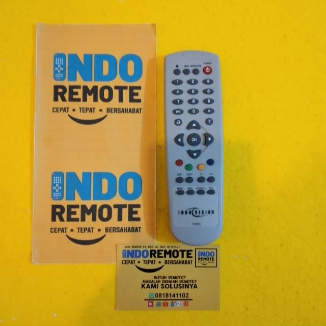 REMOTE TV PARABOLA INDOVISION 6 ORIGINAL