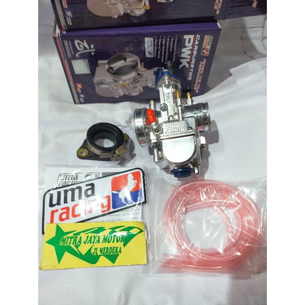 Karburator PWK 28 Uma Racing original karbu UMA pwk 28 universal mudah disetting