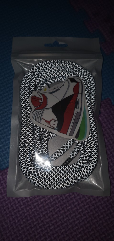 Tali Sepatu Reflektif 3m Reflective Shoelaces