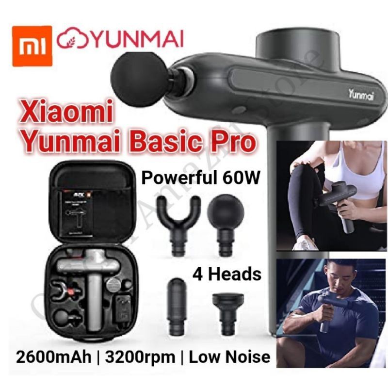 Xiaomi Yunmai Pro Basic Massage Gun Alat Pijat Deep Muscle Massager