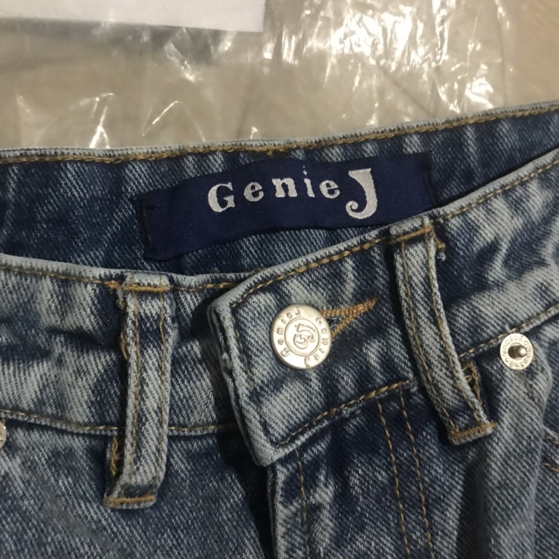 BOOKED JEANS GENIE J VOL #1 BLUE WASH BLUE FINISHED CINUN CINDY NOONA PRELOVED