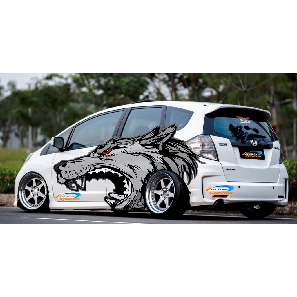 DECAL MOBIL JAZZ STIKER MOBIL JES AGYA AYLA BRIO YARIS KATANA KARIMUN SRIGALA WOLFPRINT