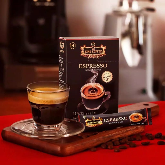 

H2J021 Kopi Vietnam King Coffee Espresso Instant Isi 15 Sachet - Trung Nguyen Hyh1Yjj