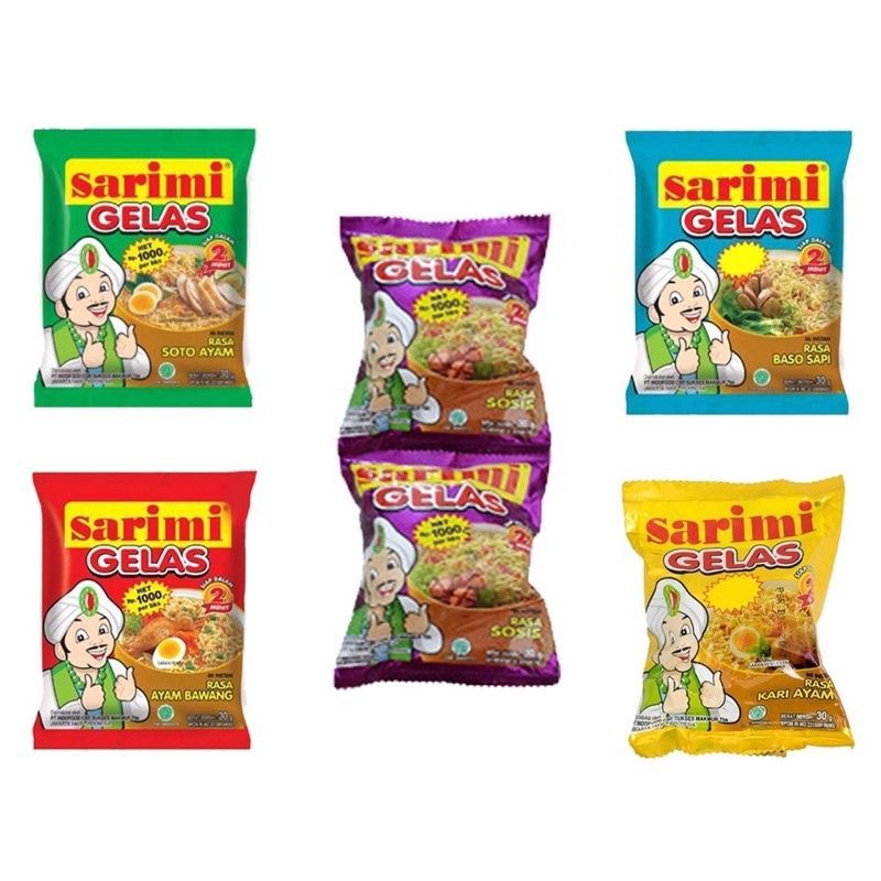 Jual Sarimi Gelas Shopee Indonesia