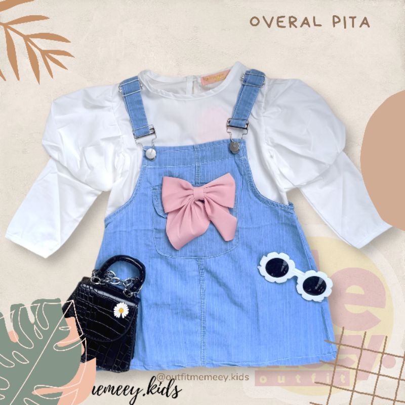 OVERAL DRESS ANAK PITA