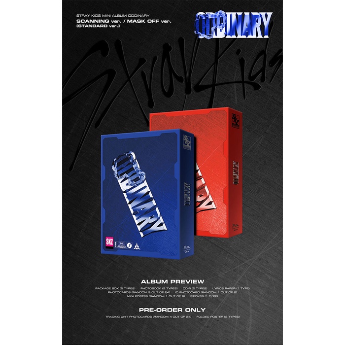 (Standard ver.) STRAY KIDS - Mini Album ODDINARY