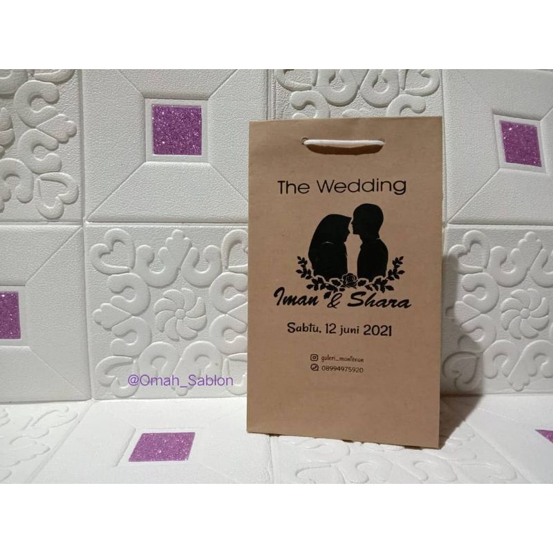 

PAPER BAG SABLON 15X7X25