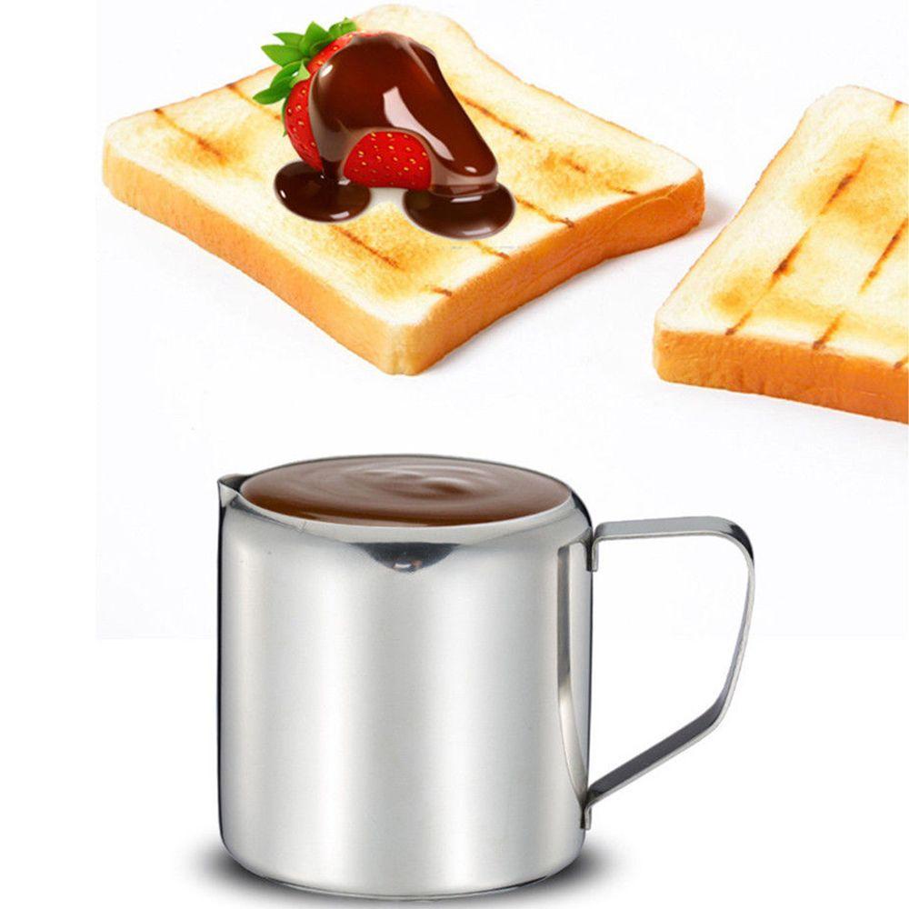 Top Milk Jug Dapur Spout Pitcher Stainless Steel Tahan Lama