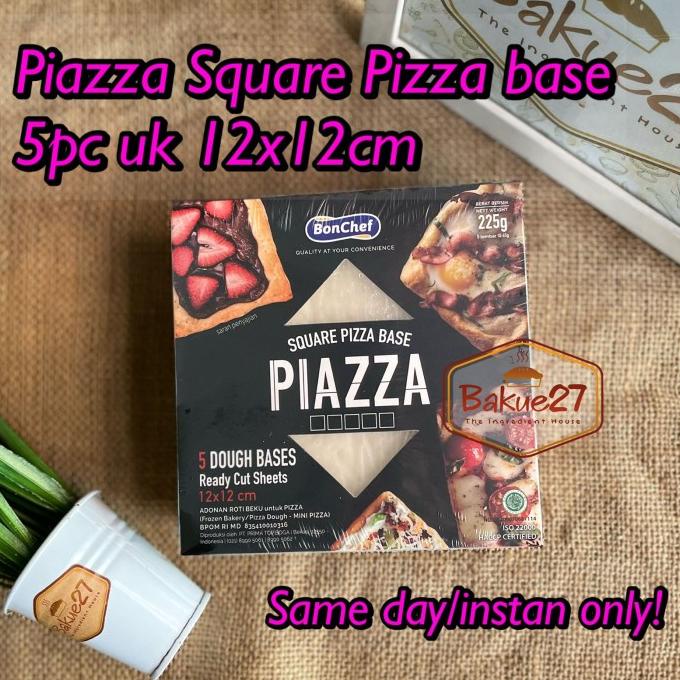 

PIZZA DOUGH BASE PIAZZA SQUARE BONCHEF 12x12 DISKON Kode 979