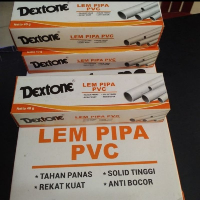 

Lem pipa dextone pvs 40 gram