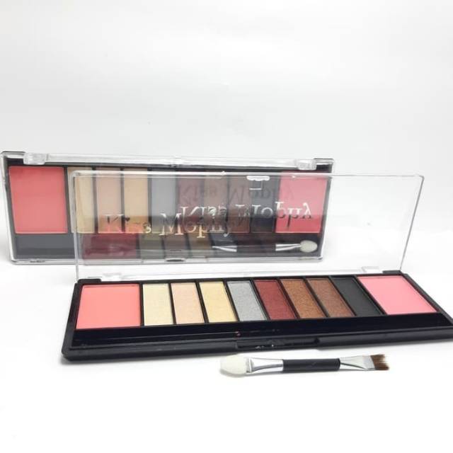 EYESHADOW MEGA NUDES KISS MOPHY SERI B