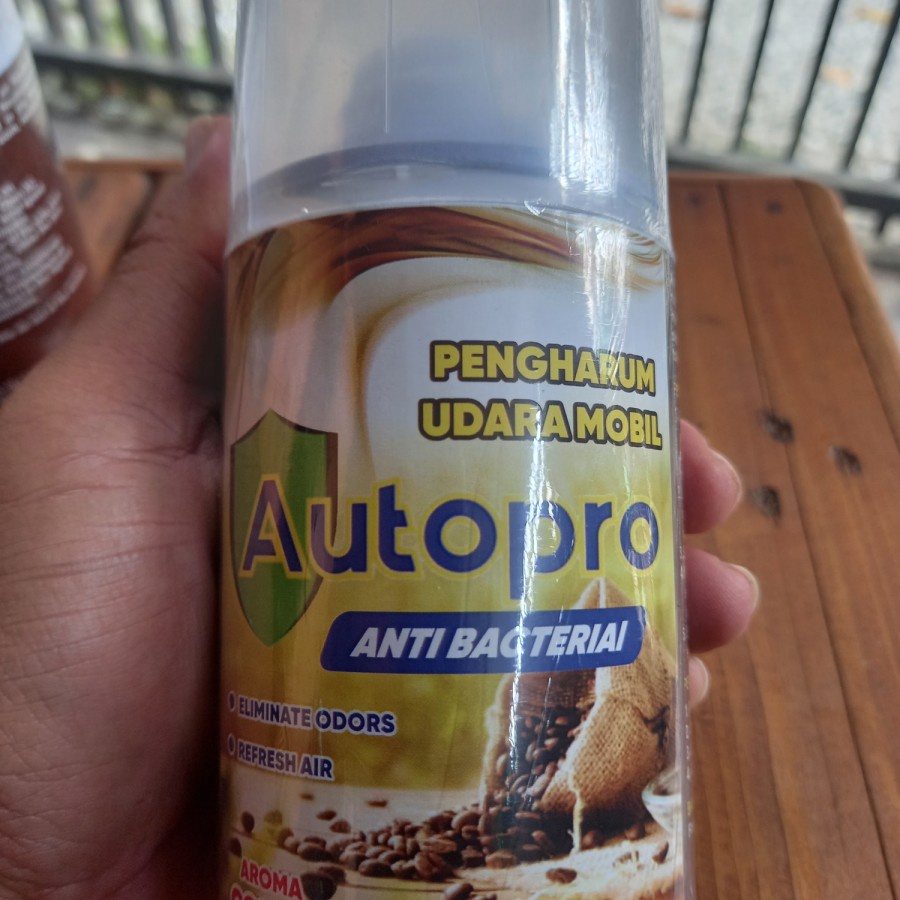 Pembersih AC penyegar udara AC mobil  AUTOPRO refresh nyaman wangi rasa Kopi segar