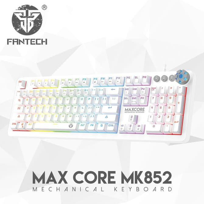Fantech SPACE EDITION MaxCore MK852 Keyboard Gaming Mechanical - Cokelat