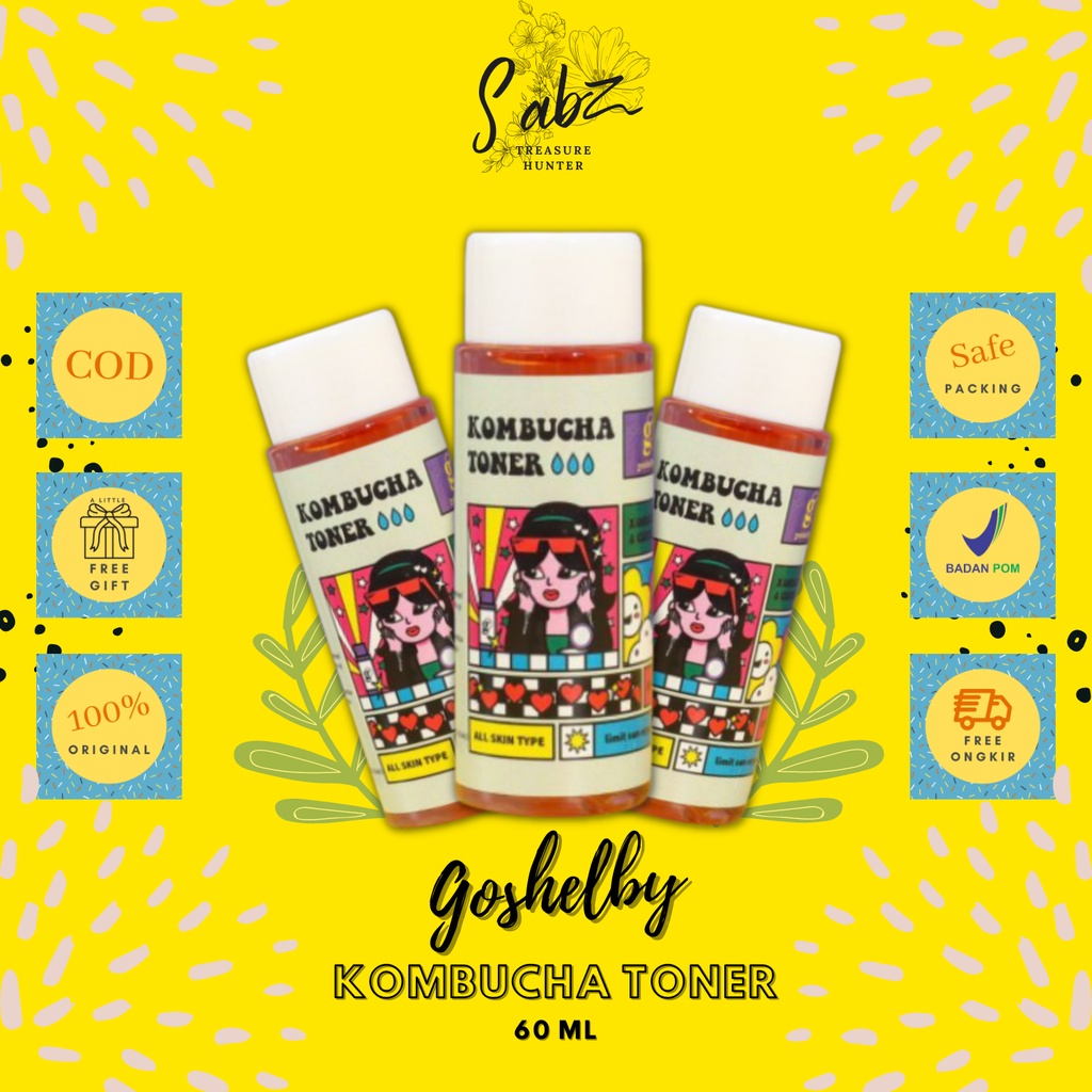 TONER KOMBUCHA GOSHELBY (FREE GIFT)