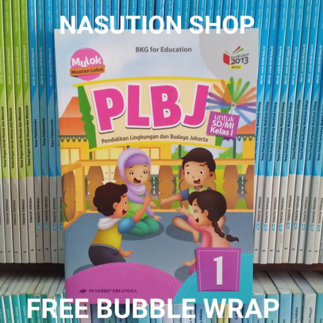 Original Buku Plbj Kelas 1 Sd K13n Erlangga Shopee Indonesia