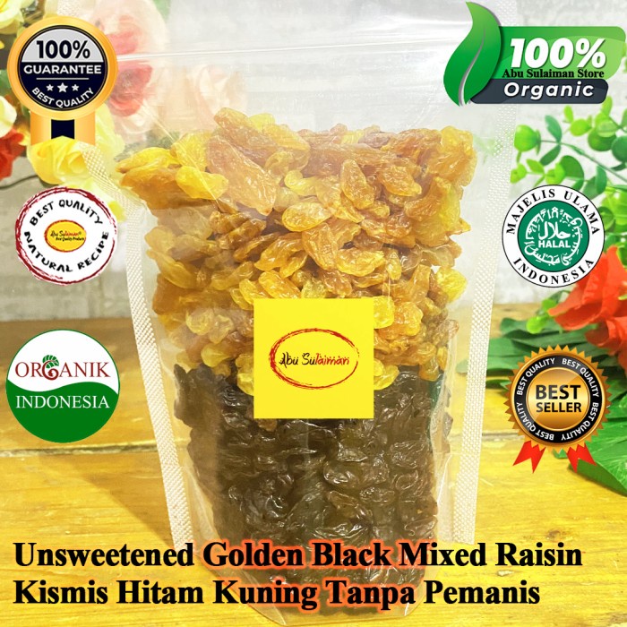 

Kismis Hitam Dan Kuning 100 gram / Mixed Berry Golden n Black Raisin