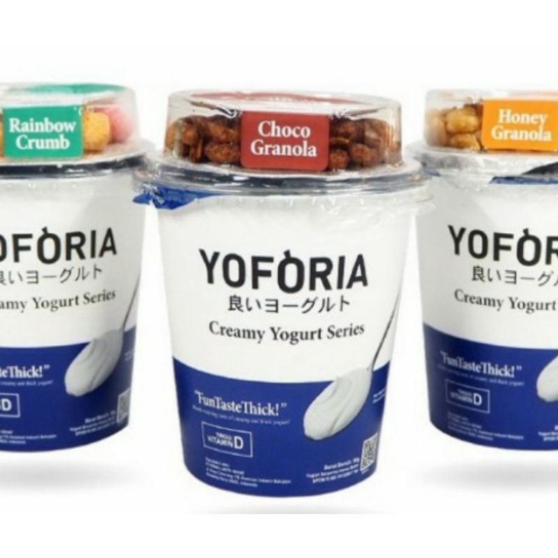 Yoforia Crunch Creamy Yoghurt