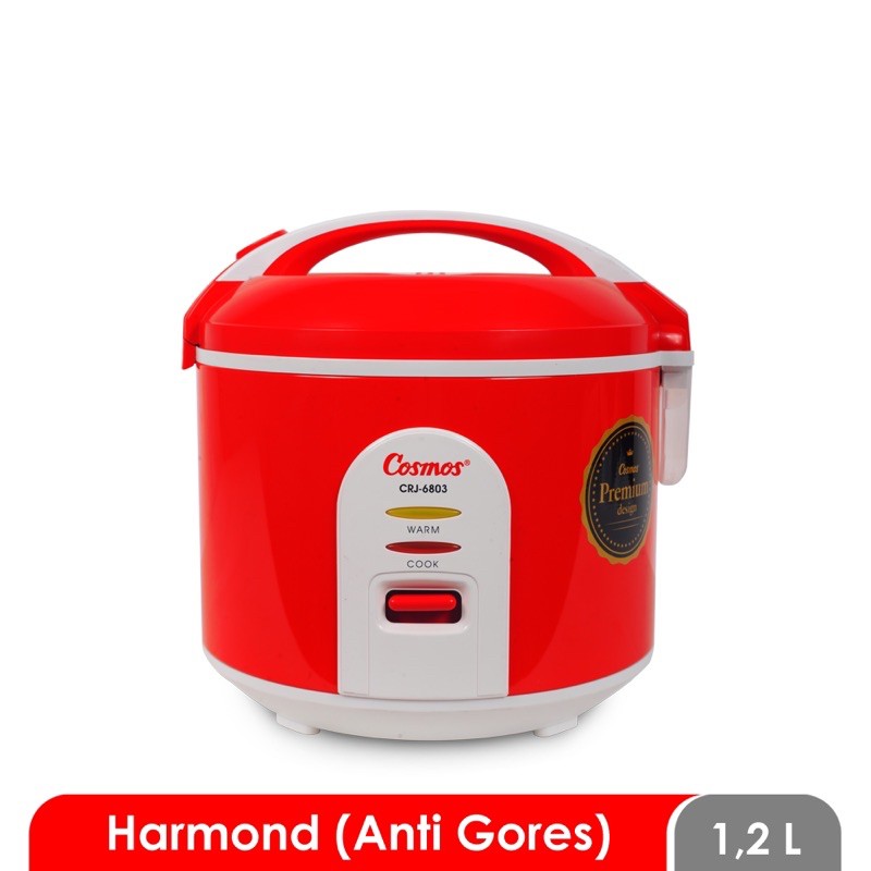 [ Cosmos ] Rice Cooker / Magic Com Harmond Cosmos CRJ 6803 - 1,2 Liter