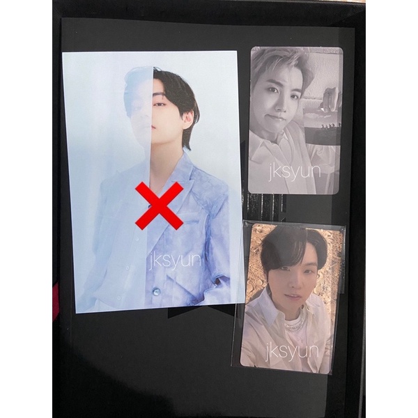 BTS PC photocard j-hope album proof standar suga pob weverse