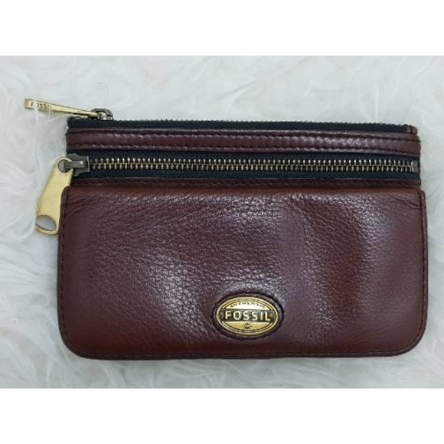DOMPET FOSSIL EXPLORER FLAP ZIPPER