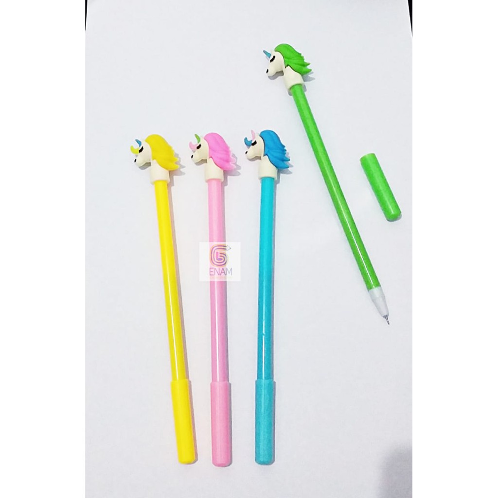 

Pen Gel Bentuk Kuda 2Tanduk 2547 1Pcs