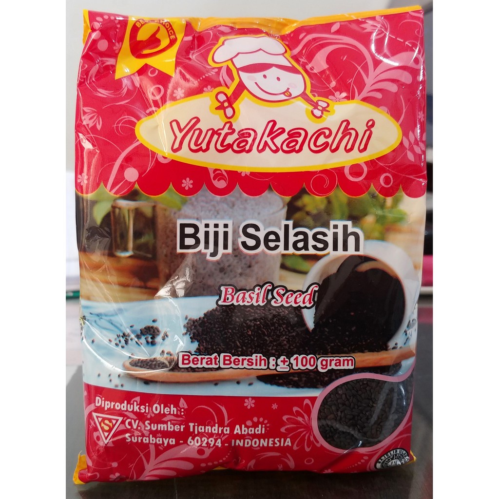 

[REPACK] Biji Selasih 100gr - Basil Seed - Selasih 100 gr