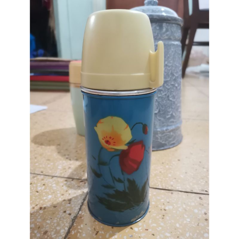 Thermos Biru Ching Kiang [ preloved ]