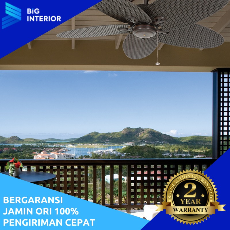 Kipas Angin Gantung Plafond, MT Edma, 52in Bahama, Tarikan Rantai