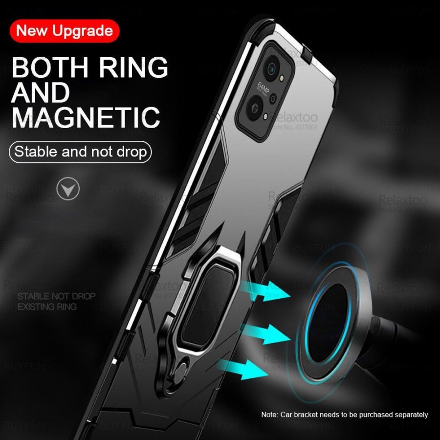 REALME GT NEO 3T COVER CASE HYBRID RING PANTHER - GT NEO 3T