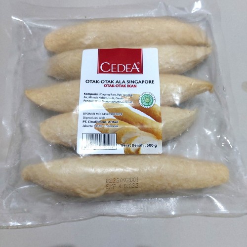 

Cedea otak otak singapore 500 gr